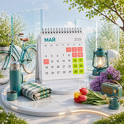 Как мы работаем в майские праздники